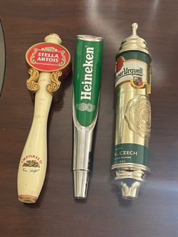 Beer Tap Handles Lot of 3