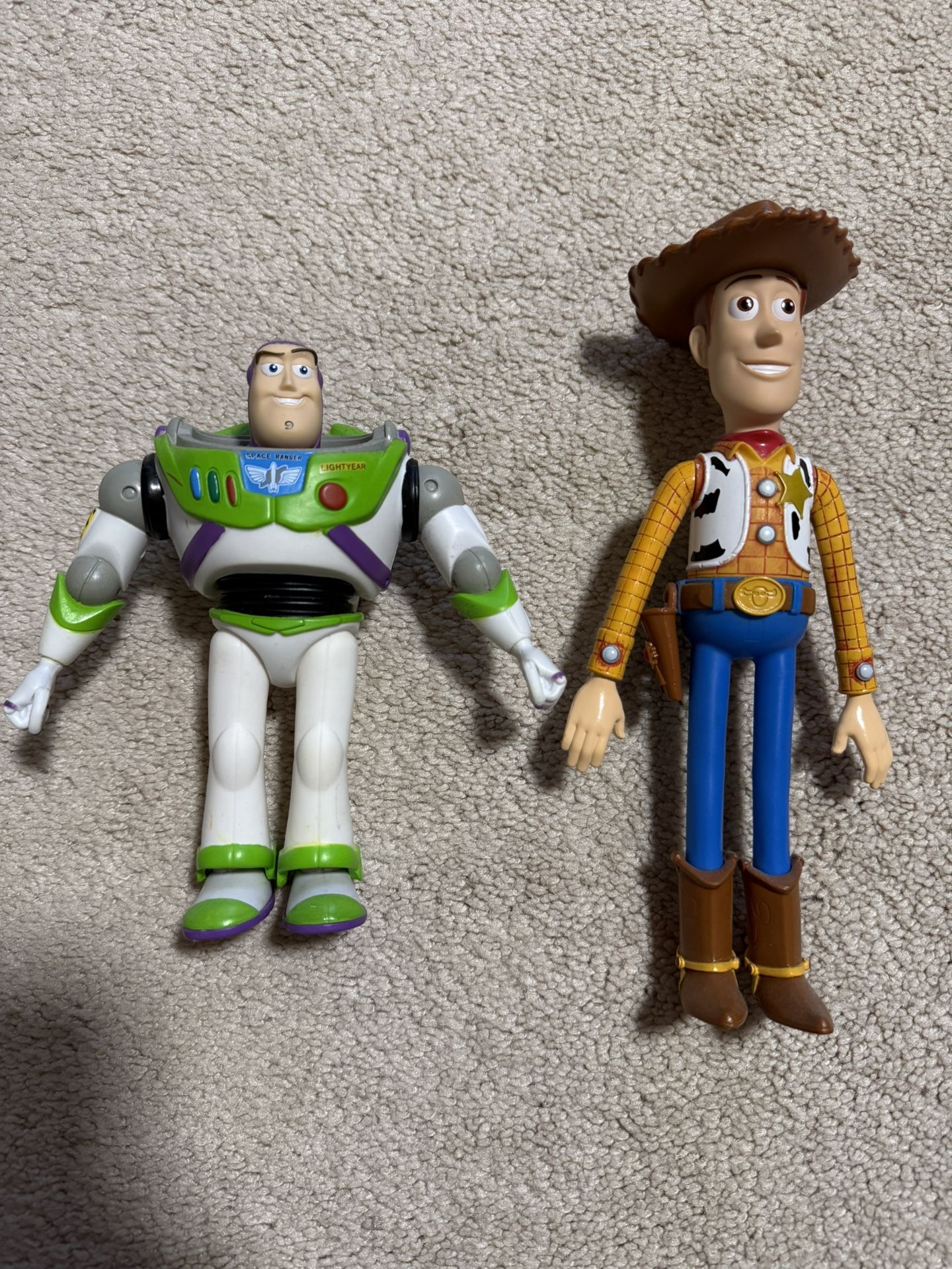 Original Buzz Lightyear and Woody