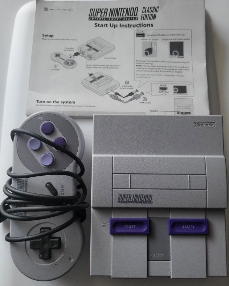 SNES Game System Classic edition
