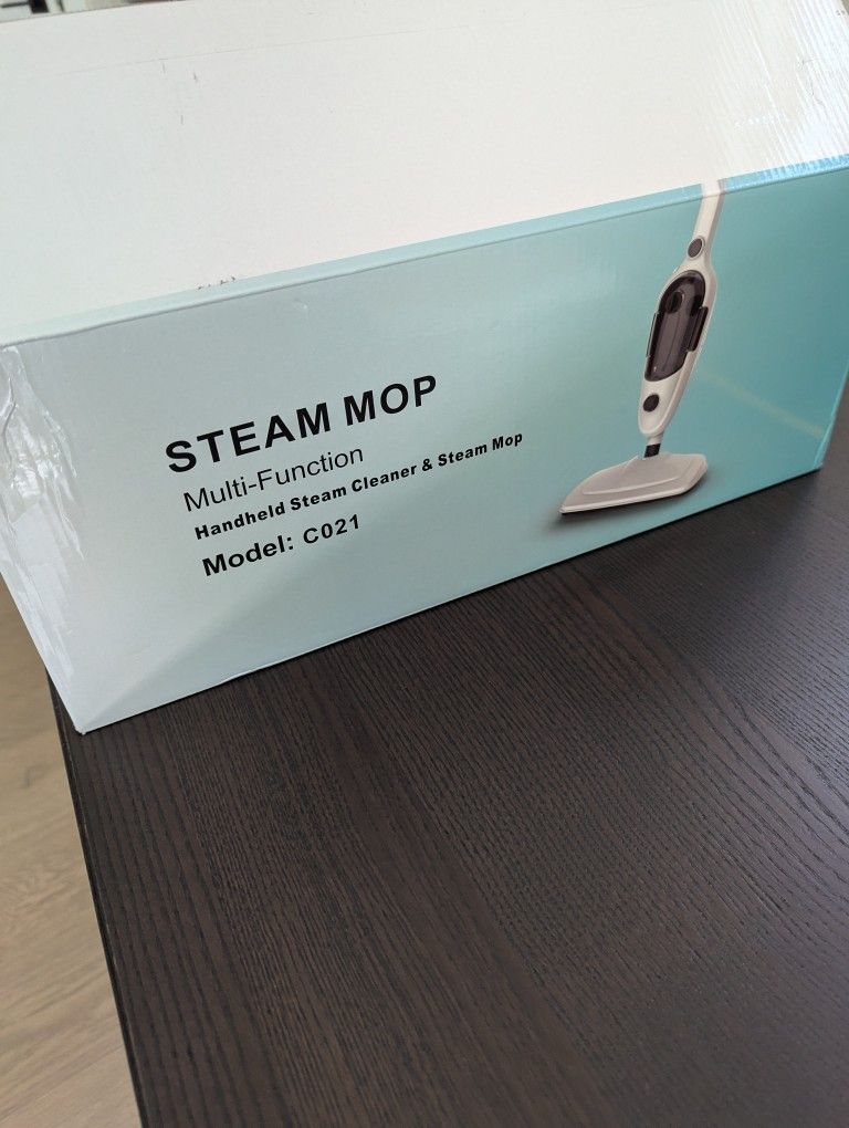 12-in-1 Steam Mop, Detachable Steam Cleaner for Home and Floor Cleaning, Handheld Floor Steamer for Cleaning Hardwood, Windows, Tiles Grout, Furniture
