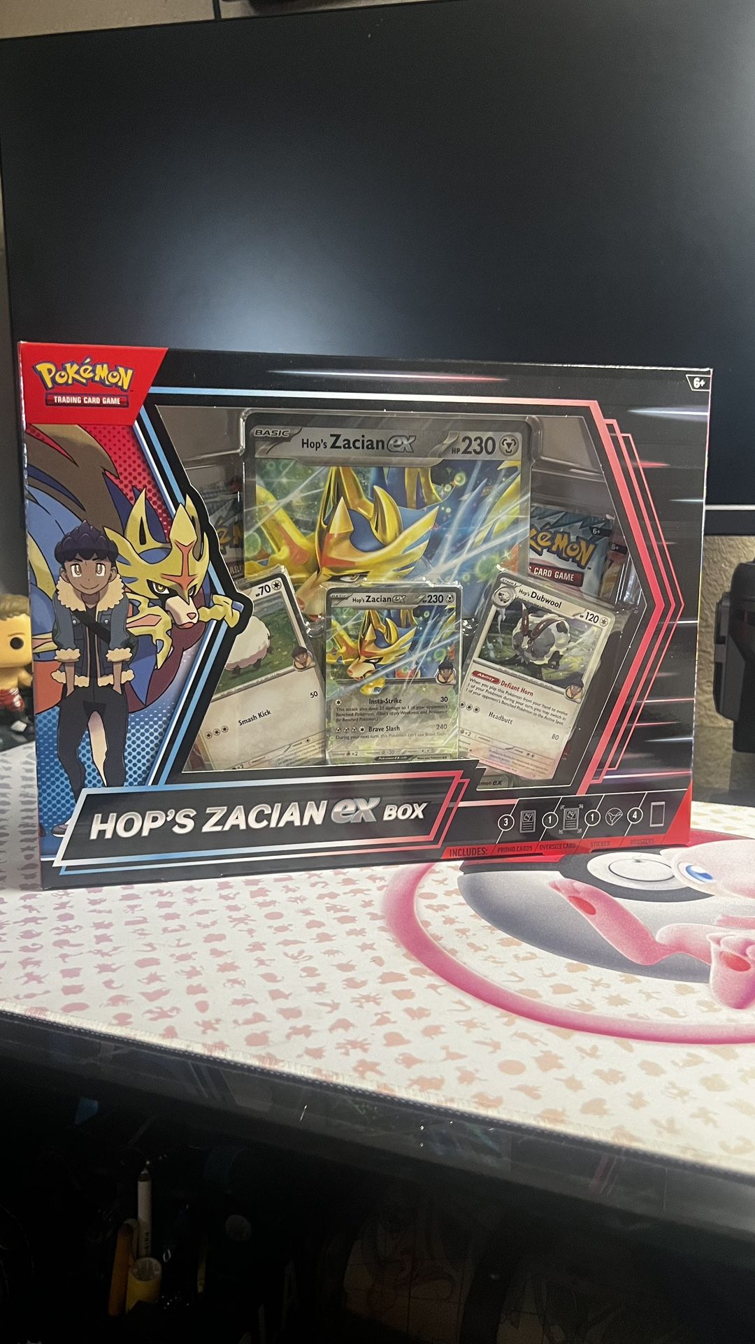 Hop’s Zacian EX Box!