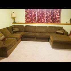 Brown Sofa 