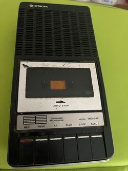 Hitachi TRQ-249 Portable Cassette Recorder
