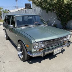 1971 Datsun 510 Wagon – L20 / Dual SU / 5-Speed – Clean Title