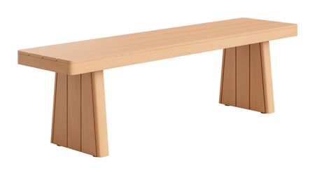 Nimone Natural Outdoor Bench