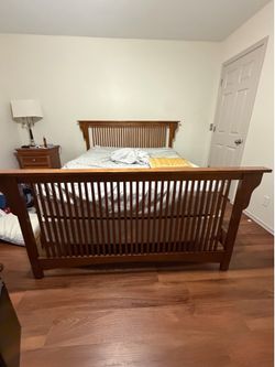 Queen size bed frame