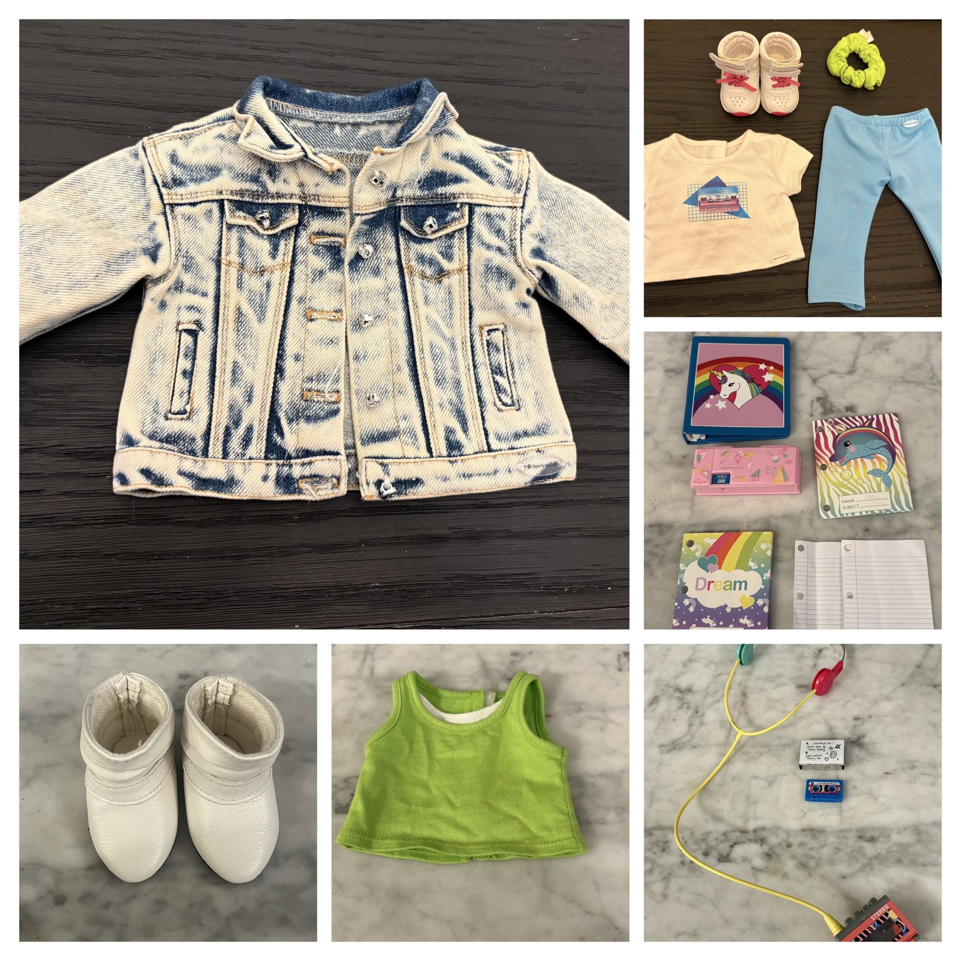 American Girl Doll Courtney Outfits And Accessories 