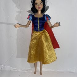 Disney store glitter pirncess snow white