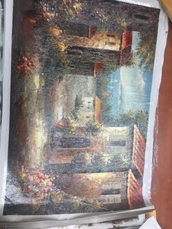 Brand new hand painted oil paintings 30x40. Many other available