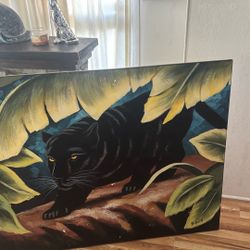 Black Panther Painting