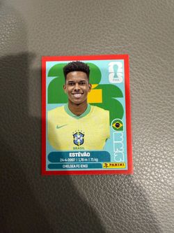 Panini FIFA World Cup 2026 Estevao Brazil BRA 20 Soccer Sticker