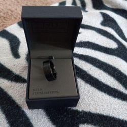 Men's Black Ring