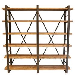 Industrial Style Bookshelf