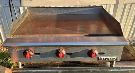 Countertop gas griddle