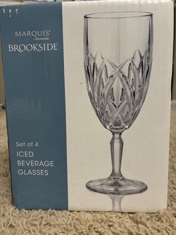 Marquis by Waterford Brookside Iced Beverage Glasses Set of 4