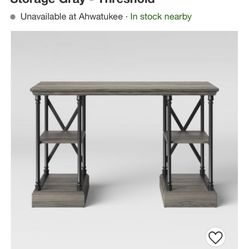 Conway Cast Iron Desk- Threshold Design
