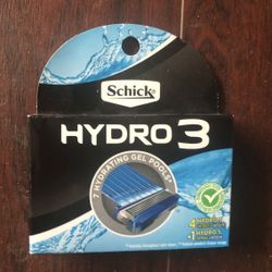 Schick 4 Hydro 3 + 1 Hydro 5 Refill Cartridges $10 each