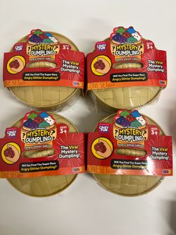 RMS Crazy Fun Mystery Dumpling nAngry Glitter Edition - Set of 4