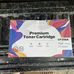 CF258A Laserjet Black Toners 