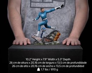 Statue Mister Fantastic The Fantastic Four: First Steps Scale 1/10 Iron Studios.