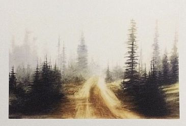 Forest Watercolor Print By Seattle Artist 