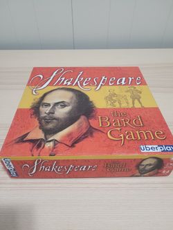 Shakespeare The Bard Game - Complete Board Game