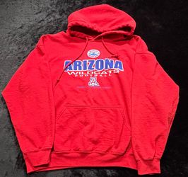 Men Large Y2K Arizona Wildcats Pacific Life Holiday Bowl Hoodie Sweatshirt