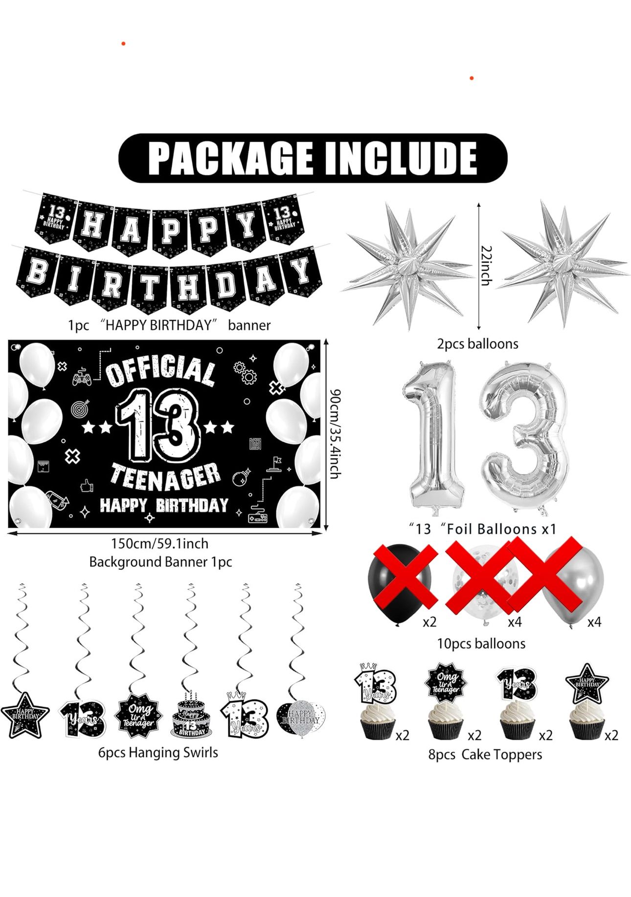 Happy Birthday Party Decoration