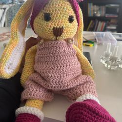 Handmade Baby Girl Bunny