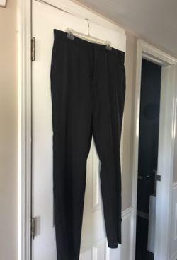 Men’s black dress pants, 38 32 very light weight and small legs