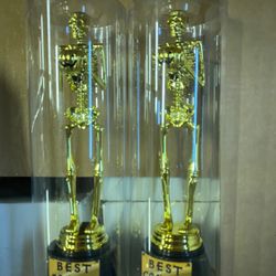 Best Costume Skeleton Trophy 🏆 Halloween 2x