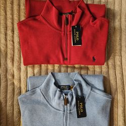 New Mens Size XXL polo sweaters  (price for each)