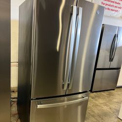 FRIDGE FRENCH DOOR GE USED ALMOST NEW WORKING 100%