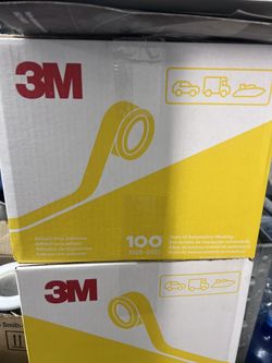 3m Tape 1.5 Inches Yellow Masking Tape