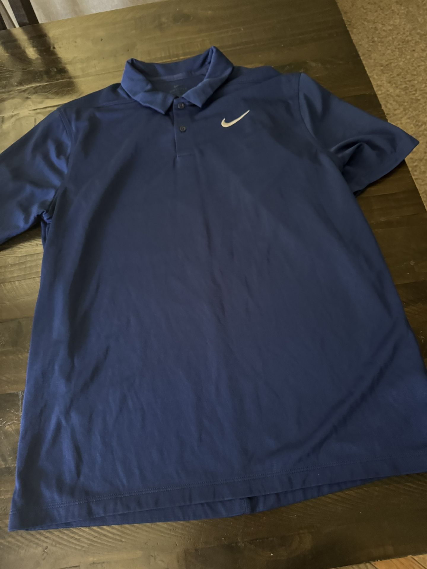 Mens Navy Golf Shirt