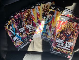 Dragon Ball Super Card Game FB11 Booster Packs x6