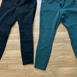 Size 12 Torrid High Rise skinny Jeans 