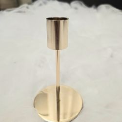 Candle holder in gold, heavy duty - 14 items