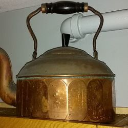 Large Copper Tea Kettle