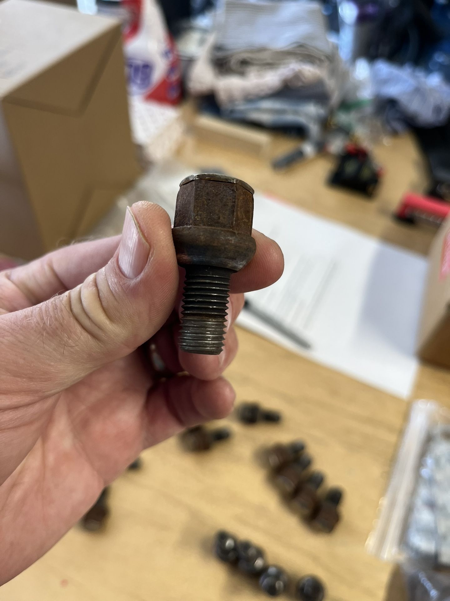 OEM Mercedes Wheel 12mm Bolts