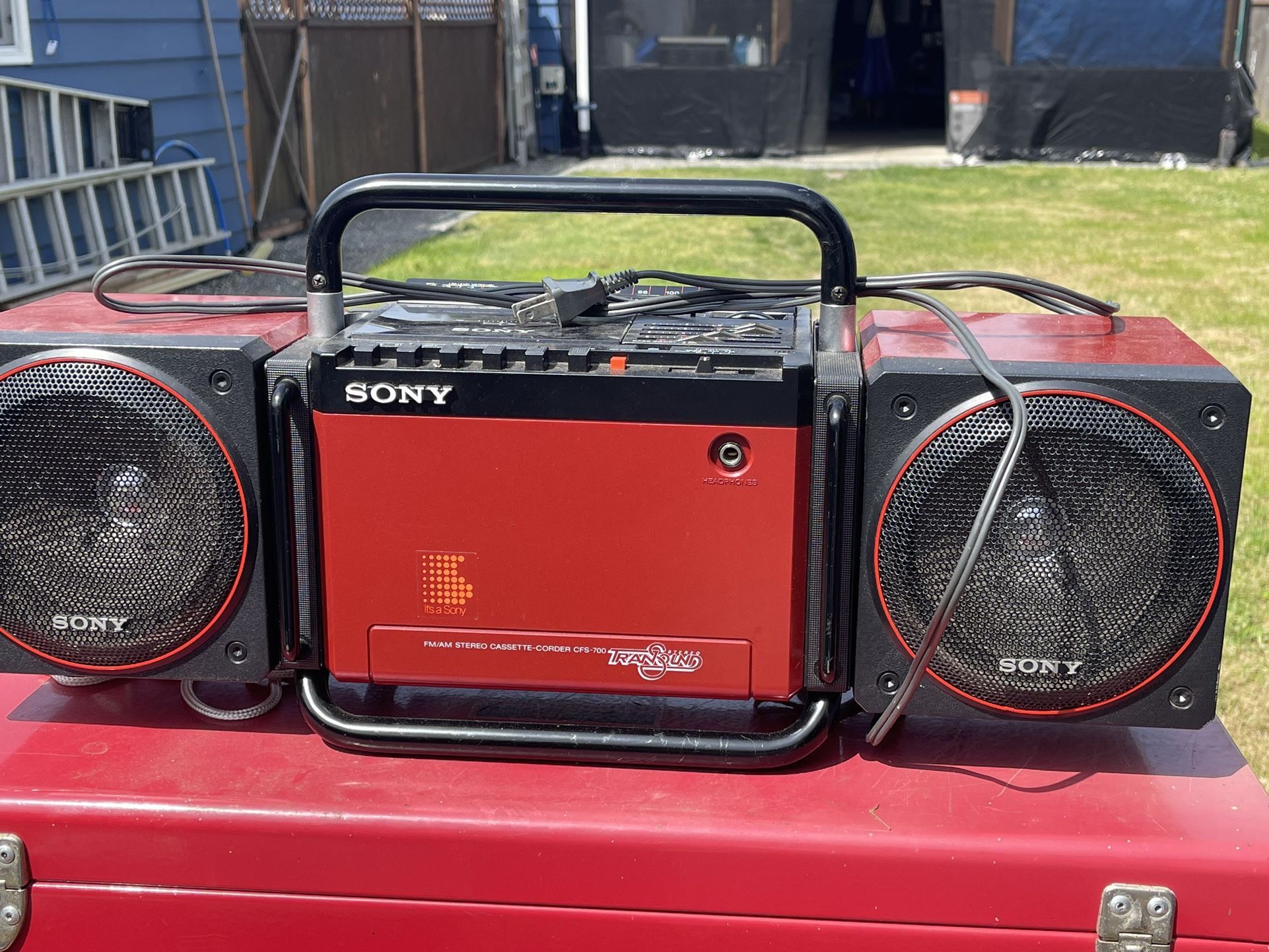 Sony Vintage Boombox 