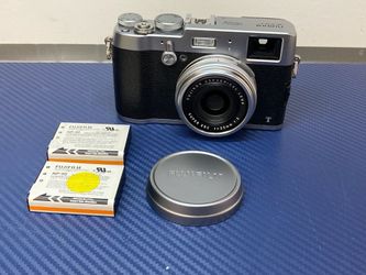 Fujifilm X100T 16.3 MP Compact Camera - Black/Silver