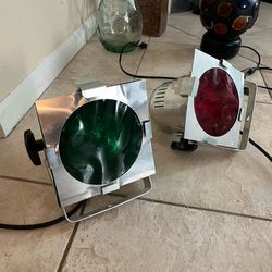 DJ lights with controller