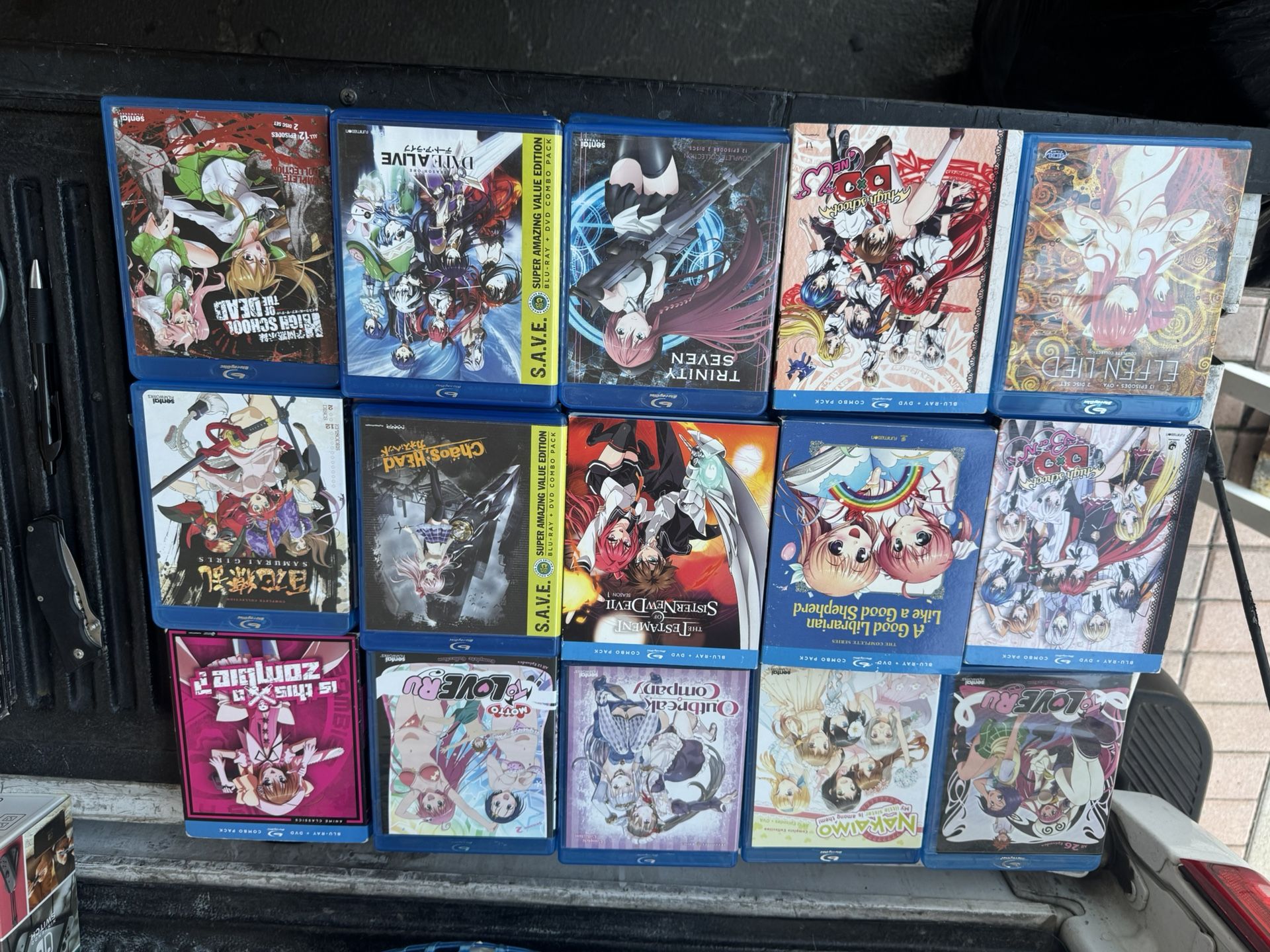 Anime Blu-Ray DvDs