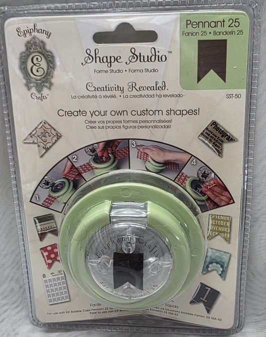 Shape Studio Epiphany Crafts Pennants 25 New Factory Sealed