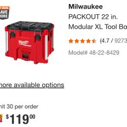 Milwaukee Packout XL Modular Tool Box