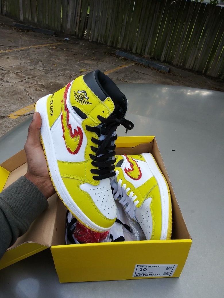 DEATH DREAMS 1s "HELL ON EARTH 🌎🔥" Sz 10 DEADSTOCK!!