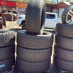 275 55 20 Cooper Trail Set of 4 Used In Premium Condition