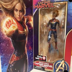 Captain Marvel Statue New 