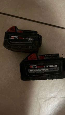 Milwaukee M18 RedLithium Battery Pack Lot of 2